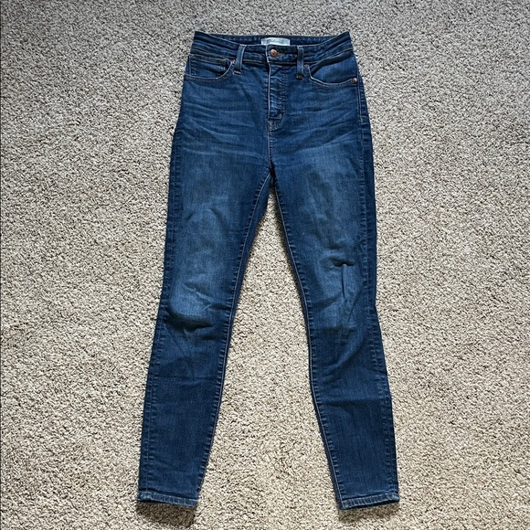 Madewell 10 Inch High Rise Curvy Skinny Jeans - Picture 4 of 7